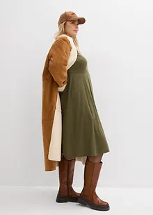 Flanellen jurk van katoen, bonprix