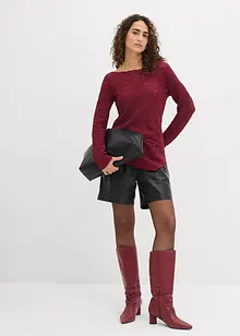 Longsleeve van kant, bonprix