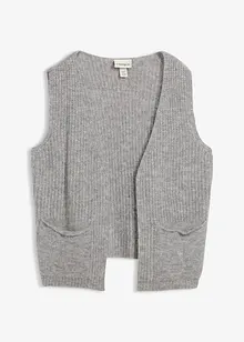 Grof gebreid vest met alpacawol, bonprix