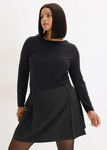 Fijngebreide trui in een soepele viscosemix, bonprix