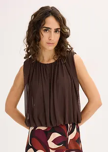 Shirt van fijn mesh, bonprix