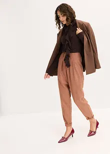 Fijngebreide trui in een soepele viscosemix, bonprix