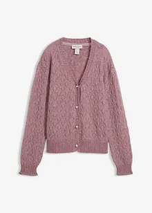 Ajour vest met wol, bonprix