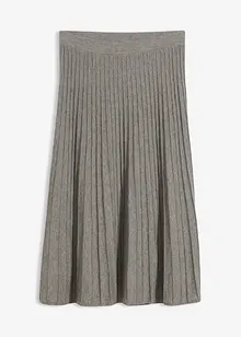 Gebreide rok met merino wol, bonprix