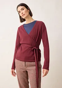 Wikkelvest met merinowol, bonprix