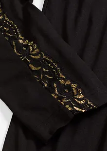 Pyjama met delicate glitterkant, bonprix