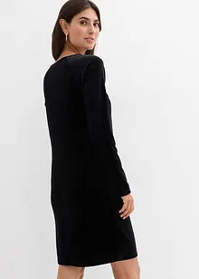 2-in-1 feestelijke zwangerschaps- en voedingsjurk van zacht fluweel, bonprix