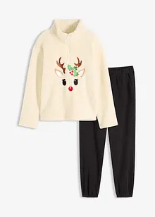 Teddy huispak met fleecebroek, bonprix