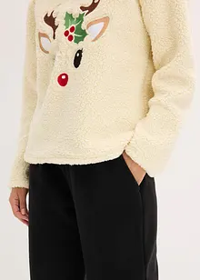 Teddy huispak met fleecebroek, bonprix