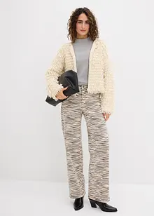 Twill broek van elastische katoenmix, bonprix