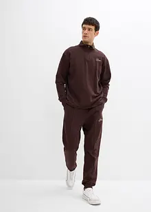 Joggingpak van katoen (2-dlg. set), loose fit, bonprix