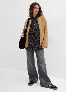 2-in-1 zwangerschapsblouse/voedingsblouse van chiffon, bonprix