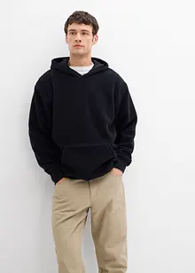 Teddyfleece- sweater met katoenen voering, loose fit, bonprix