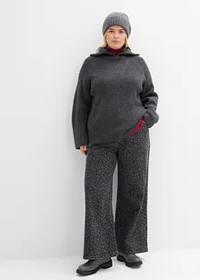 Wide leg jeans, mid waist, bonprix