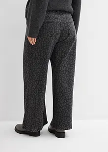 Wide leg jeans, mid waist, bonprix