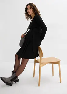 Wikkeljurk van gebreide stof voor tijdens en na de zwangerschap, bonprix