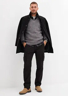 Makkelijk te onderhouden grof gebreide trui, bonprix