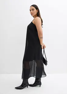 Jurk met spaghettibandjes, bonprix