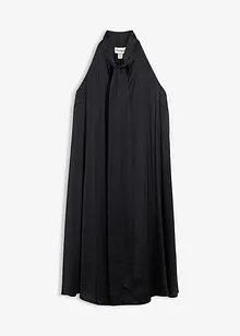 Satijnen mini jurk van een viscosemix, bonprix