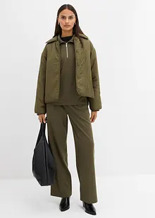 Bandplooibroek van een viscosemix, bonprix