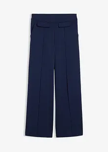 Bootcut broek in een licht glanzende viscosemix, bonprix