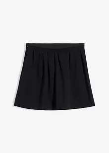 Bandplooirok in een licht glanzende viscosemix, bonprix