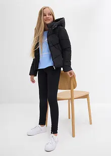 Thermo legging van een elastische katoenmix (set van 3), bonprix