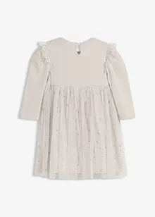 Baby jurkje met ruches en tule, bonprix