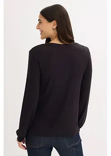 Longsleeve in een zachte viscosemix, bonprix