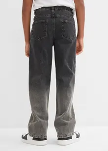 Loose fit jeans met kleurverloop, straight, bonprix