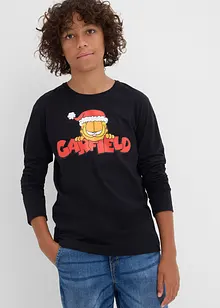 Garfield longsleeve met kerstmotief van puur katoen, Garfield