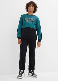 Joggingpak van puur biologisch katoen, bonprix