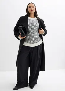 Grof gebreide trui met wol, bonprix