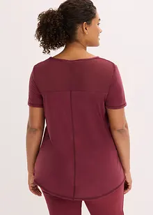 Ultrasoft outdoor shirt met mesh-inzetstuk, sneldrogend, bonprix