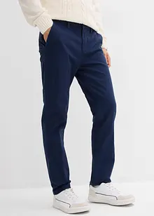 Regular fit chino met thermoflanellen voering, tapered, bonprix