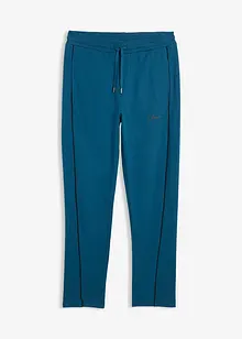 Sweatpants van katoen met contrastereden details, bonprix