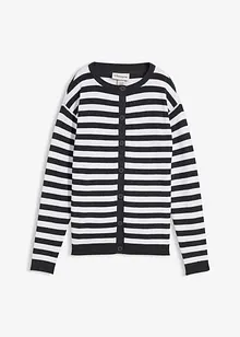 Fijn gebreid vest, ronde hals, bonprix