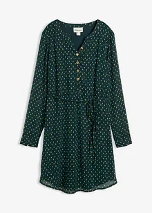 2-in-1 zwangerschapsjurk/voedingsjurk van chiffon, bonprix