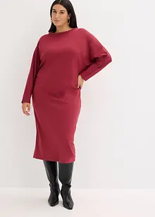 Midi jurk van comfortabel Punto di Roma, bonprix