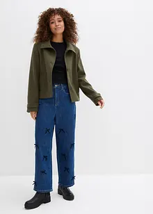 Barrel jeans met comfortband, high waist, bonprix