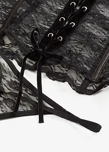 Bustier en slip van kant (2-dlg. set), bonprix