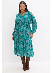Jurk van chiffon met paisley, bonprix