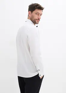 Overhemd en vlinderstrik van biologisch katoen (2-dlg. set), bonprix