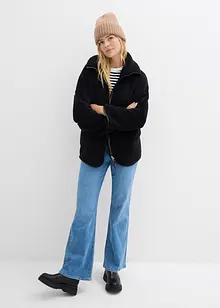 Oversized jas van teddy fleece, bonprix
