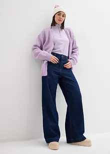 Oversized grof gebreid vest, bonprix