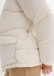 Gewatteerde jas met teddykraag, bonprix