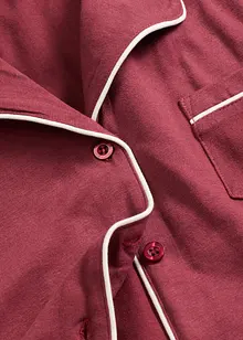 Pyjama van puur katoen met knoopsluiting, bonprix