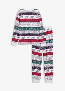 Pyjama van zacht biologisch katoen (2-dlg. set), bonprix