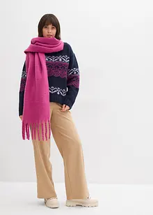 Oversized Noorse trui, bonprix