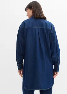 Spijkerblouse van zware denim, puur katoen, oversized, bonprix